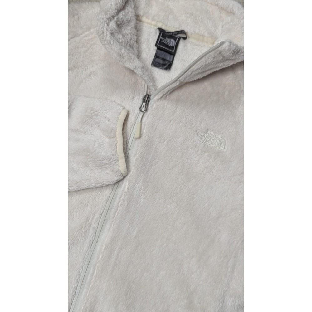 The North Face Osito Deep Pile Sherpa Fleece Jacket White Women's Large